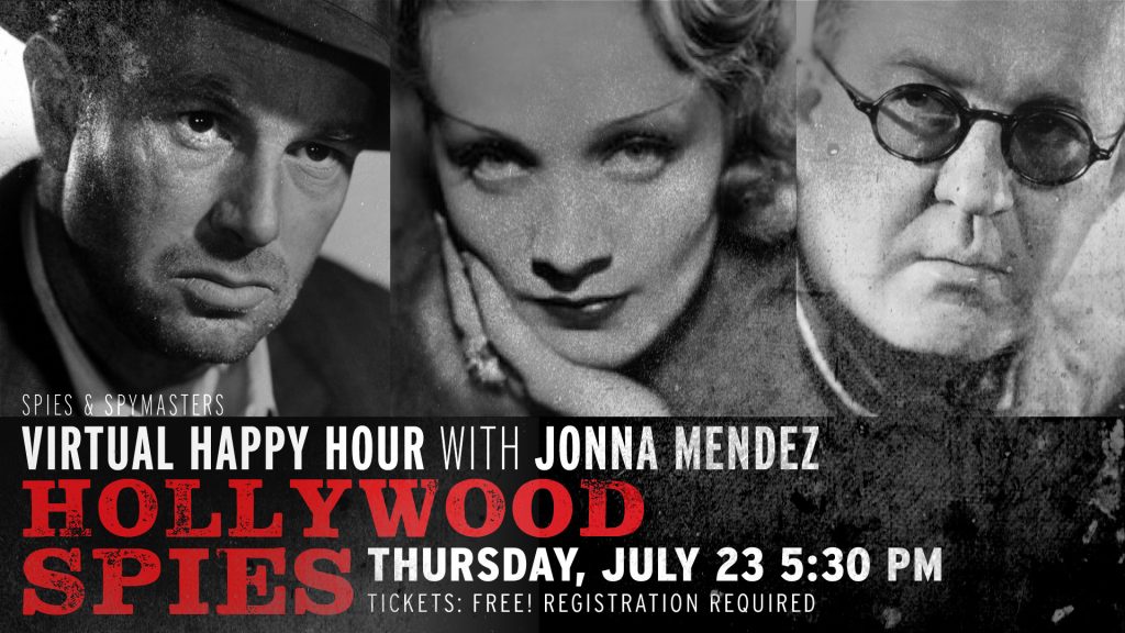 Spies & Spymasters Virtual Happy Hour Jonna Mendez